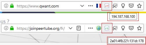 what IP web extension screenshot